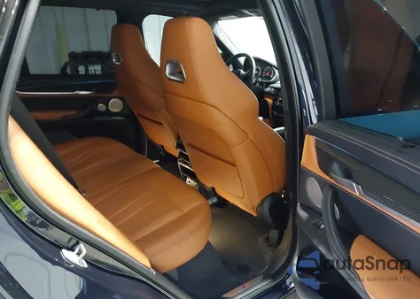 2017 BMW X5 M z USA, uszkodzony, nr VIN 5YMKT6C32H0U39681